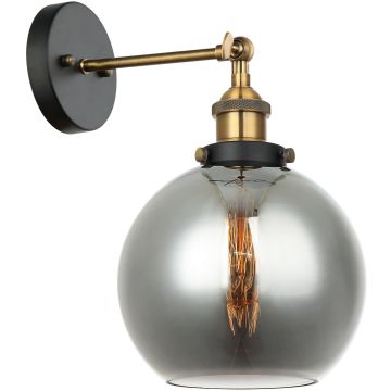 Italux CARDENA MBM-4330-1-GD+SG Aplique de perete 1x40W/E27 IP20