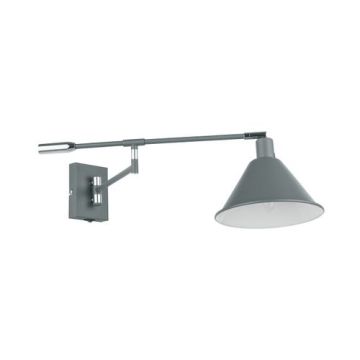 Italux TRINITY MB-402721-IT GR Aplique de perete 1x60W/E14