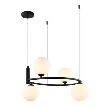 Italux AMILY MDM-3974/4 BK Lampă cu pendul 4x25W/G9 IP20