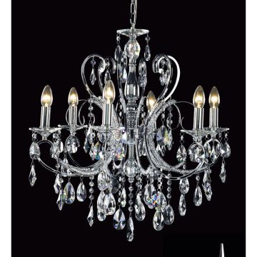 Italux BAROCCO MD72709-6A Candelabru 6x60W/E14