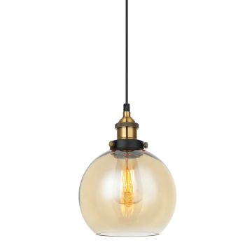 Italux CARDENA MDM-4330/1 GD+AMB Lampă cu pendul 1x40W/E27 IP20