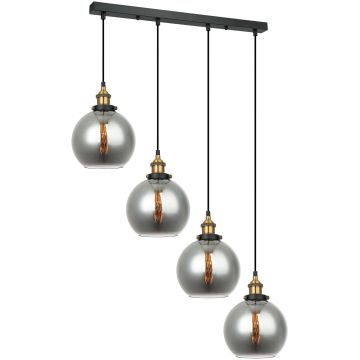 Italux CARDENA MDM-4330-4-GD+SG Lampă cu pendul 4x40W/E27 IP20