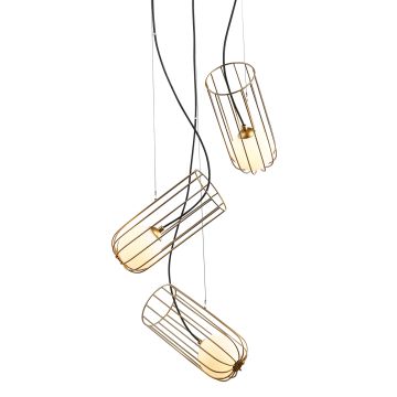 Italux COCO MDM-3941/3 GD Lampă cu pendul 3x25W/G9 IP20