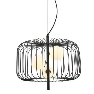 Italux DAREN MDM-3936/3 BK Lampă cu pendul 3x25W/G9 IP20