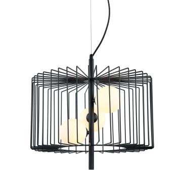 Italux DAREN MDM-3937/3 BK Lampă cu pendul 3x25W/G9 IP20