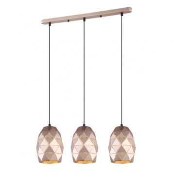 Italux HARLEY MDM-3480/3 GD Lampă cu pendul 1x40W/E27