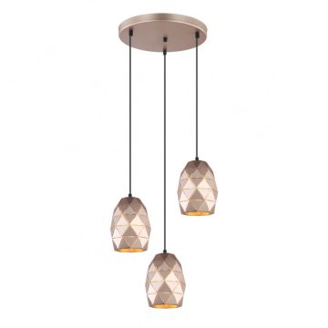 Italux HARLEY MDM-3480/3A GD Lampă cu pendul 3x40W/E27