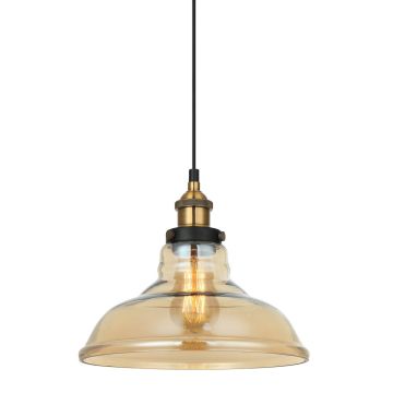 Italux HUBERT MDM-2381/1 GD+AMB Lampă cu pendul 1x40W/E27