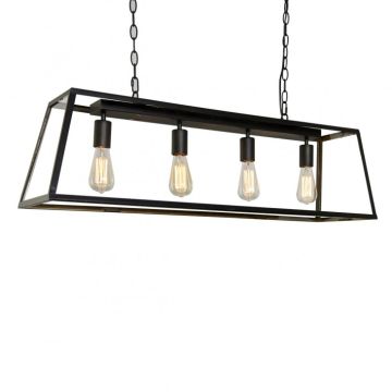 Italux LAVERNO MD-102721-4-B Lampă cu pendul 4x60W/E27