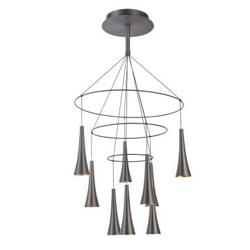 Italux LUCA MD16115-9A Lampă cu pendul 9x45W/LED IP20