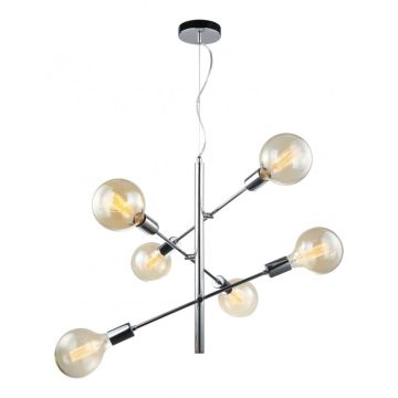 Italux MADALYN MDM3582/6 CH Candelabru 6x40W/E27