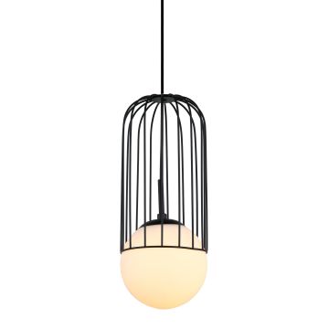Italux MATTY MDM-3939/1 BK Lampă cu pendul 1x40W/E27 IP20