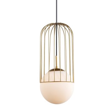 Italux MATTY MDM-3940/1 GD Lampă cu pendul 1x40W/E27 IP20