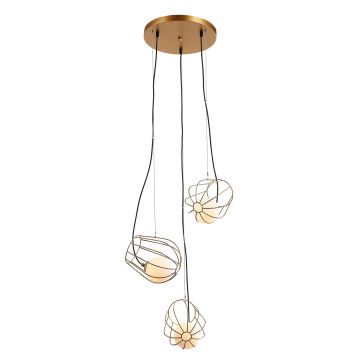 Italux MELISA MDM-3942/3 GD Lampă cu pendul 3x25W/G9 IP20