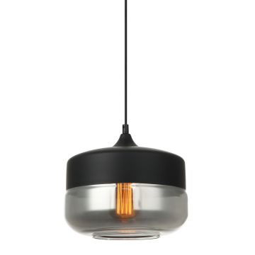 Italux MOLINA MDM-2380/1 BK+SG Lampă cu pendul 1x40W/E27