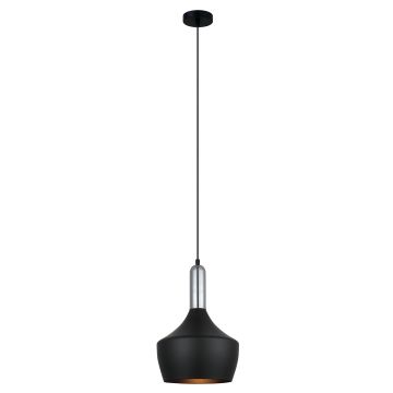 Italux OPHELIA MDM-3028/1 BK+CR Lampă cu pendul 1x60W/E27