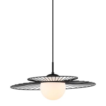 Italux SARAH MDM-4000/1 BK Lampă cu pendul 1x40W/E27 IP20