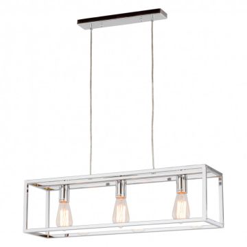 Italux SIGALO MD-BR4367-D3 CH Lampă cu pendul 3x60W/E27