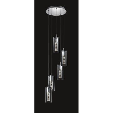 Italux VERIZON MD109003-5B Lampă cu pendul 5x35W/GU4/MR11