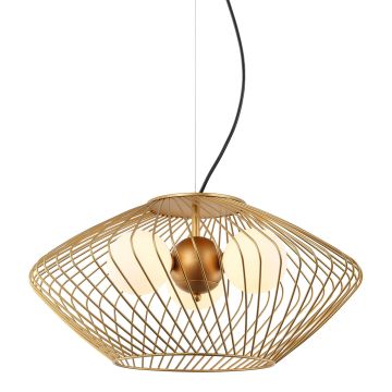 Italux ZENO MDM-3845-3 GD Lampă cu pendul 3x25W/G9 IP20