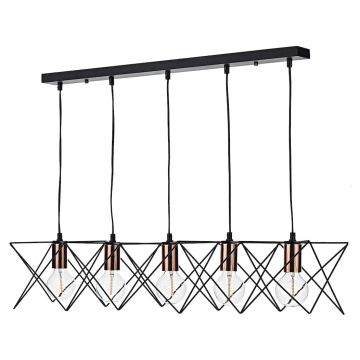 Dar Lighting MIDI MID0522 Lampă cu pendul 5x40W/E27