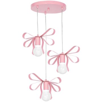 Milagro EMMA PINK MLP1040 Lampă cu pendul 3x60W/E27 IP20