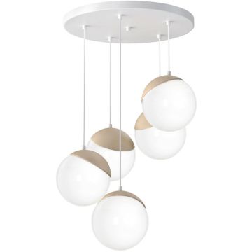 Milagro SFERA WOOD MLP5426 Lampă cu pendul 5x40W/E14 IP20