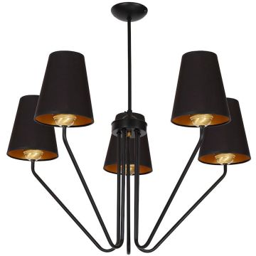 Milagro VICTORIA BLACK MLP4913 Candelabru 5x60W/E27 IP20