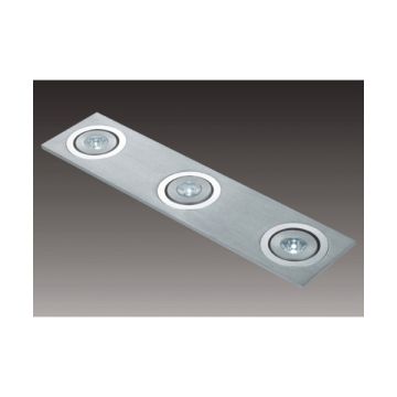 Italux DOWNLIGHTS MQ71815-3B Lumină îngropată deasupra plafonului 3x1W/LED