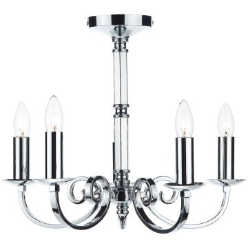 Dar Lighting MURRAY MUR0550 Candelabru 5x40W/E14