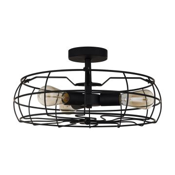 Italux RAYO MXM-2580_3 BK Lampă de tavan 3x40W/E14 IP20
