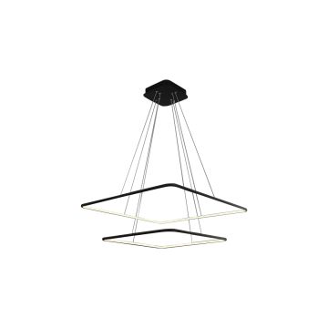 Milagro NIX BLACK ML518 Lampă cu pendul 2x50W/LED 3500LM