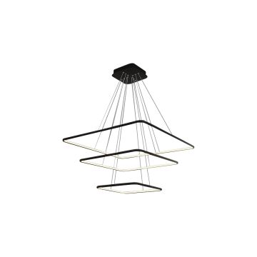 Milagro NIX BLACK ML519 Lampă cu pendul 3x117W/LED 8190LM