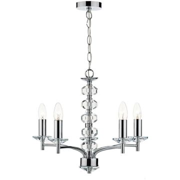Dar Lighting OLEANA OLE0550 Candelabru 5x40W/E14