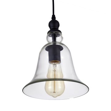 Cosmolight PARIS P01789BK Lampă cu pendul 1x40W/E27