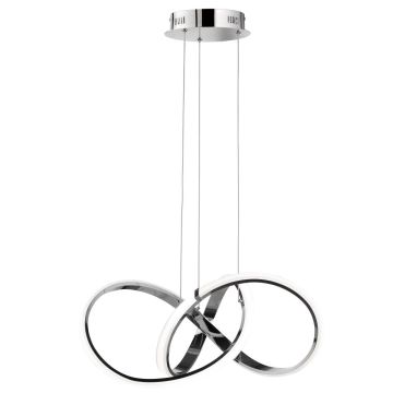 Cosmolight TOKYO P01670CH Lampă cu pendul 1x42W/LED 3014LM