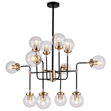 Cosmolight BOSTON P12826BR Candelabru 12x40W/E27