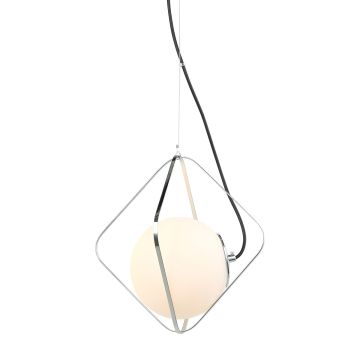 Italux CANTO PEN-5696-1-BKCR Lampă cu pendul 1x40W/E27