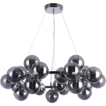 Italux CABELLA PND-5252-25-CH+SMK Lampă cu pendul 25x28W/G9 IP20