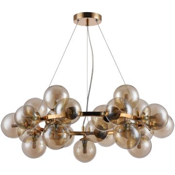 Italux CABELLA PND-5252-25-GD-CGN Lampă cu pendul 25x28W/G9 IP20
