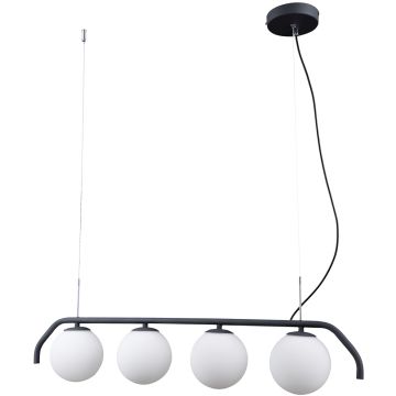 Italux CARIMI PND-3300-4-BK Lampă cu pendul 4x5W/G9 IP20