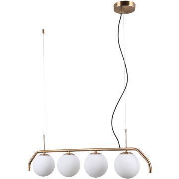 Italux CARIMI PND-3300-4-HBR Lampă cu pendul 4x5W/G9 IP20
