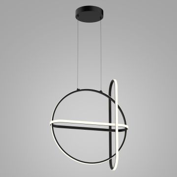 Italux CERRILA PND-29772750-3A-BK Lampă cu pendul 1x48,6W/LED 3000K 2000LM IP20