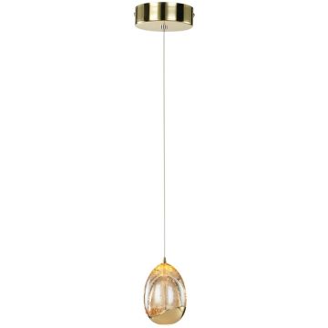 Italux HUELTO PND-22112132-1A-CHPN Lampă cu pendul 1x4,8W/LED 3000K 290LM IP20