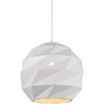 Italux PALERMO PND-2424-1L-WH Lampă cu pendul 1x40W/E27 IP20