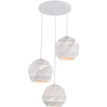 Italux PALERMO PND-2424-3S-WH Lampă cu pendul 3x40W/E27 IP20