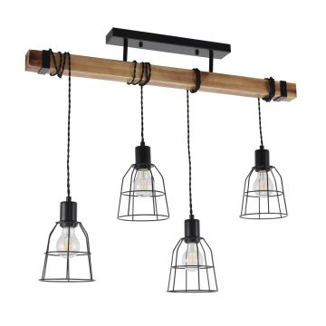 Italux PONTE PND-4290-4-L Lampă cu pendul 4x60W/E27