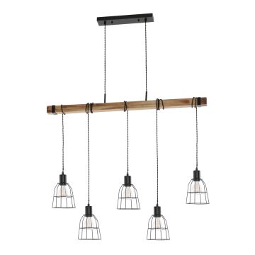 Italux PONTE PND-4290-5-L Lampă cu pendul 5x60W/E27