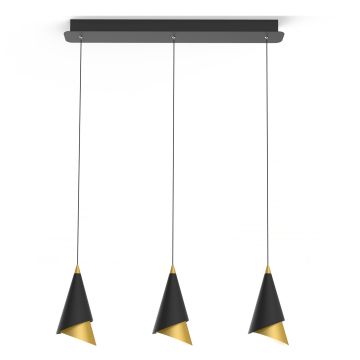 Italux RAALTO PND-433128-2 Lampă cu pendul 3x21W/LED 3000K 588LM IP20