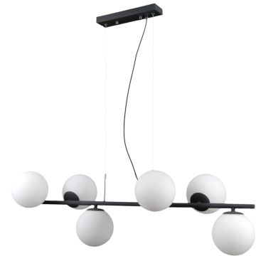 Italux RADDI PND-5510-6-BK Lampă cu pendul 6x5W/G9 IP20